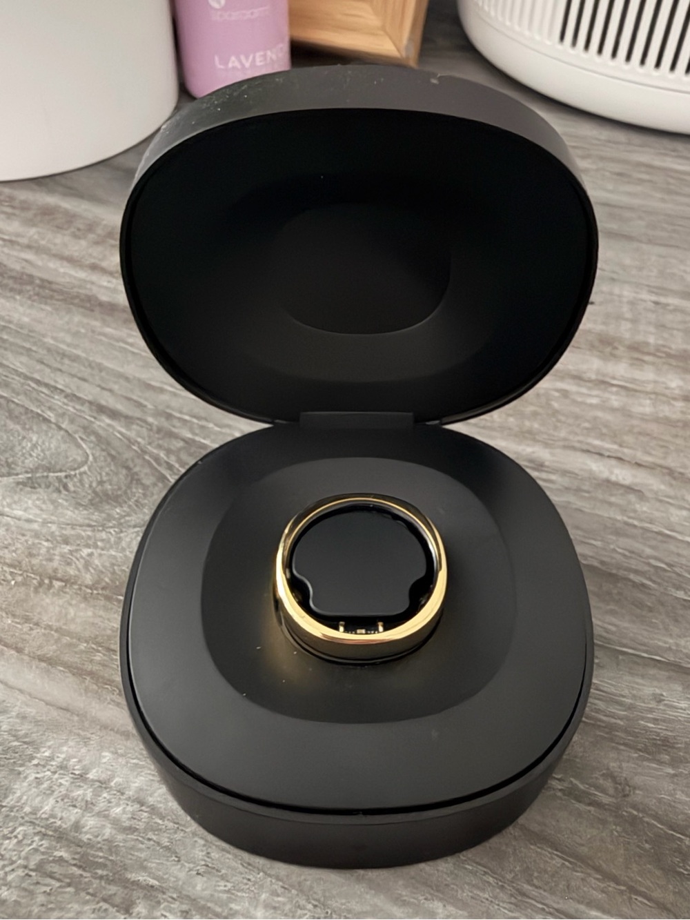 RingConn Gen2 in Gold Size 10 with Charging Case Included